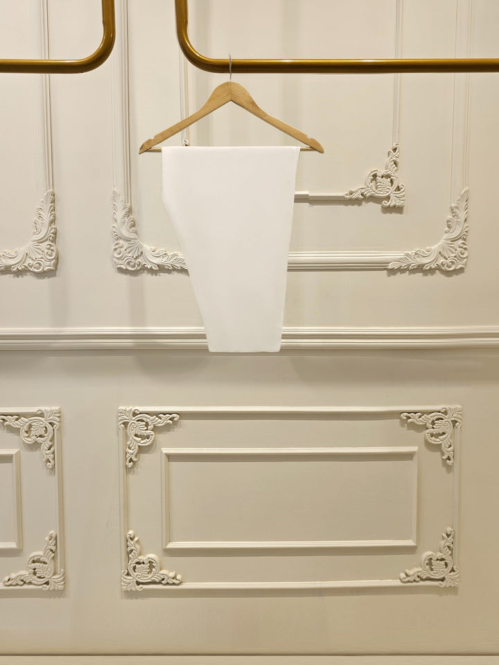 3 Piece - Pure Embroidered Cotton Net Suit S111984