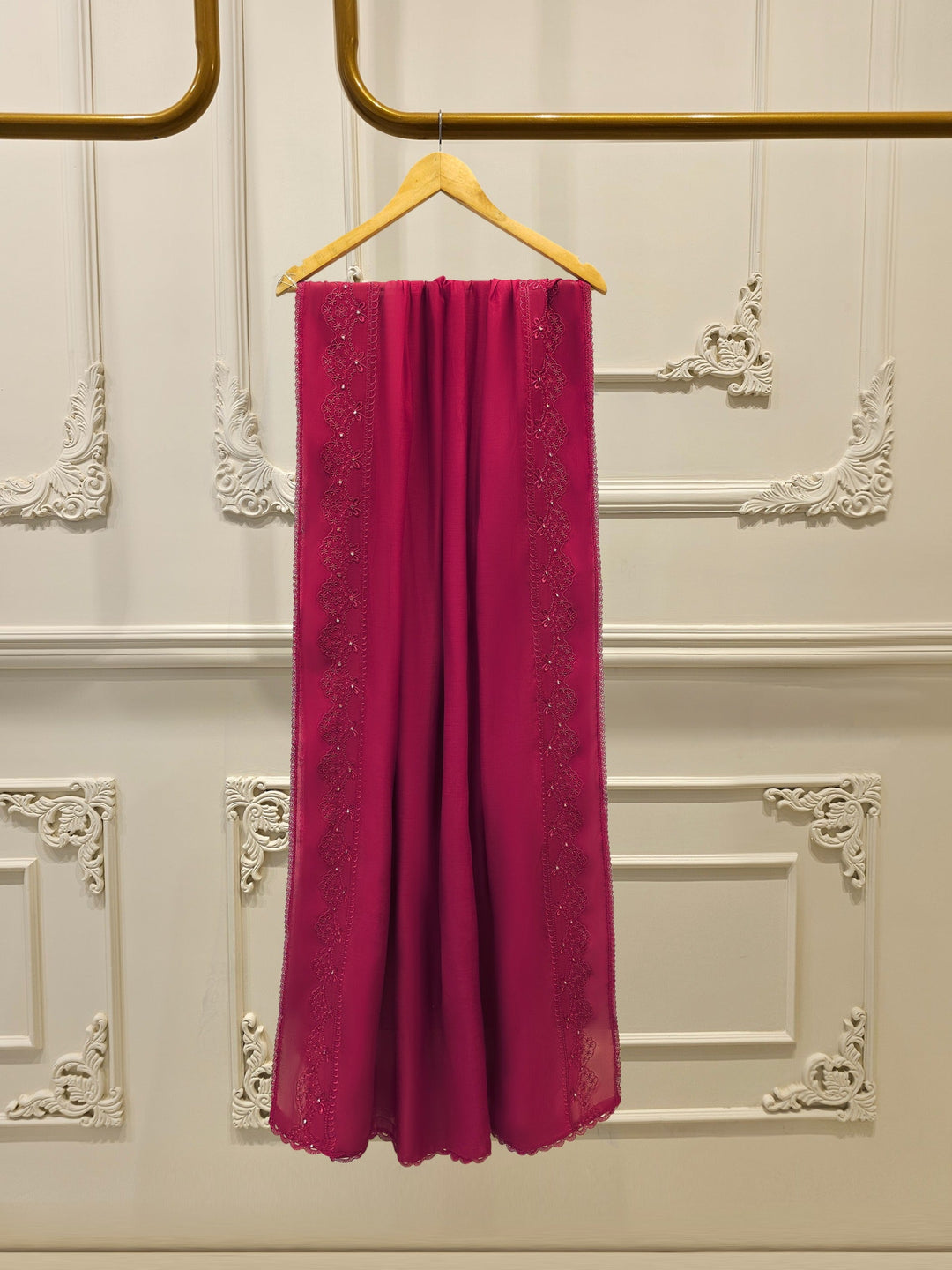 2 Piece - Embroidered Kora Cotton Silk Suit S111840