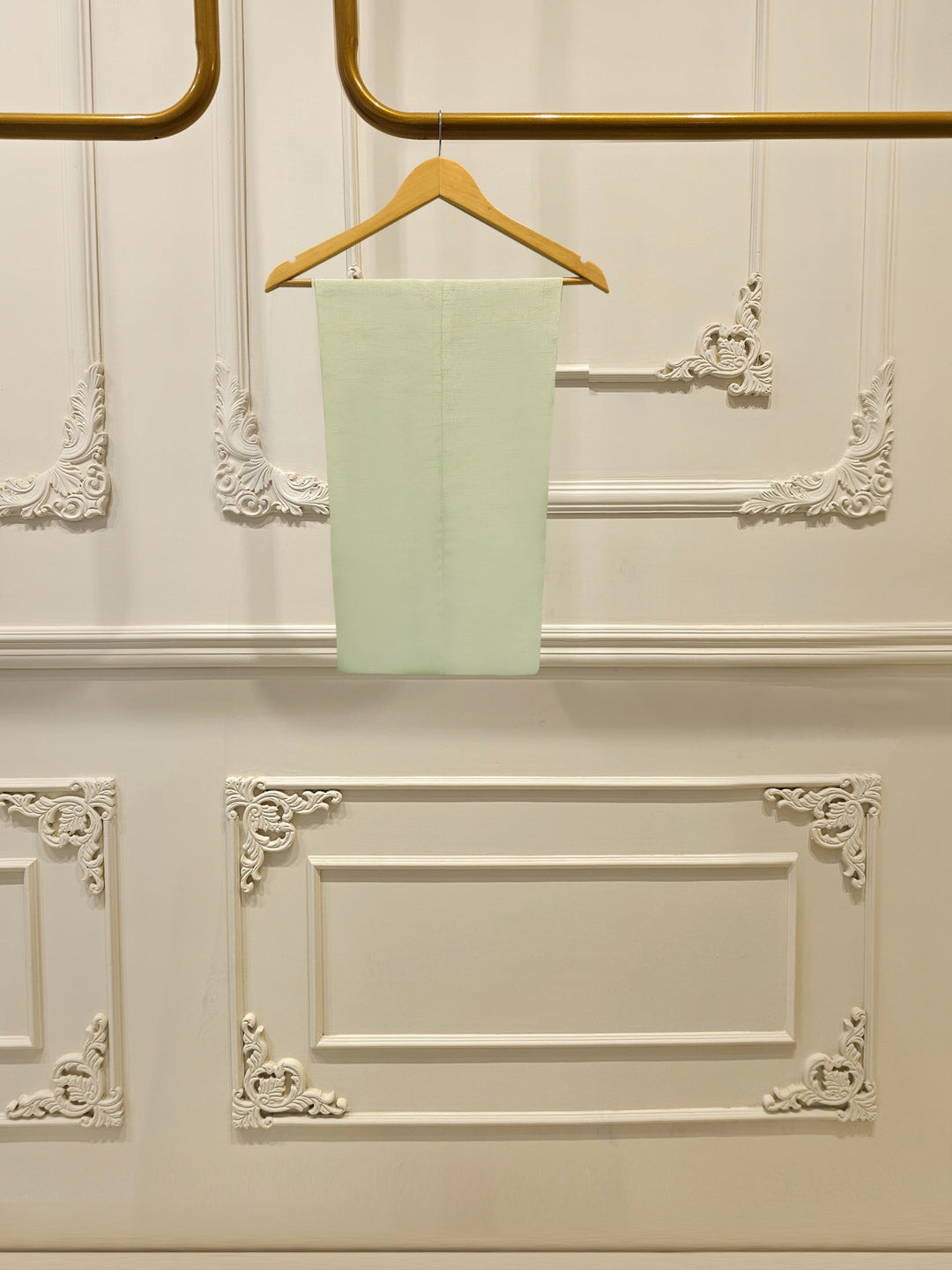 3 Piece - Pure Chiffon Embroidered Suit S112185