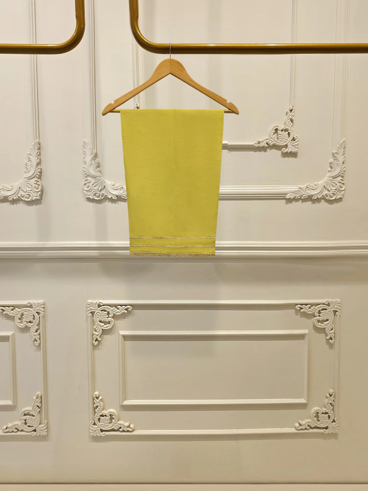 3 Piece- 100% Pure Raw Silk Embroidered Suit S111873