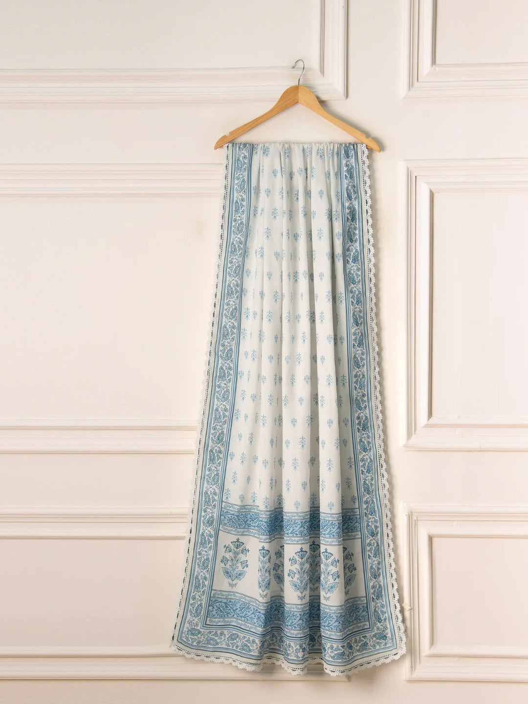 2 Piece - Embroidered Printed Cambric Suit S111133