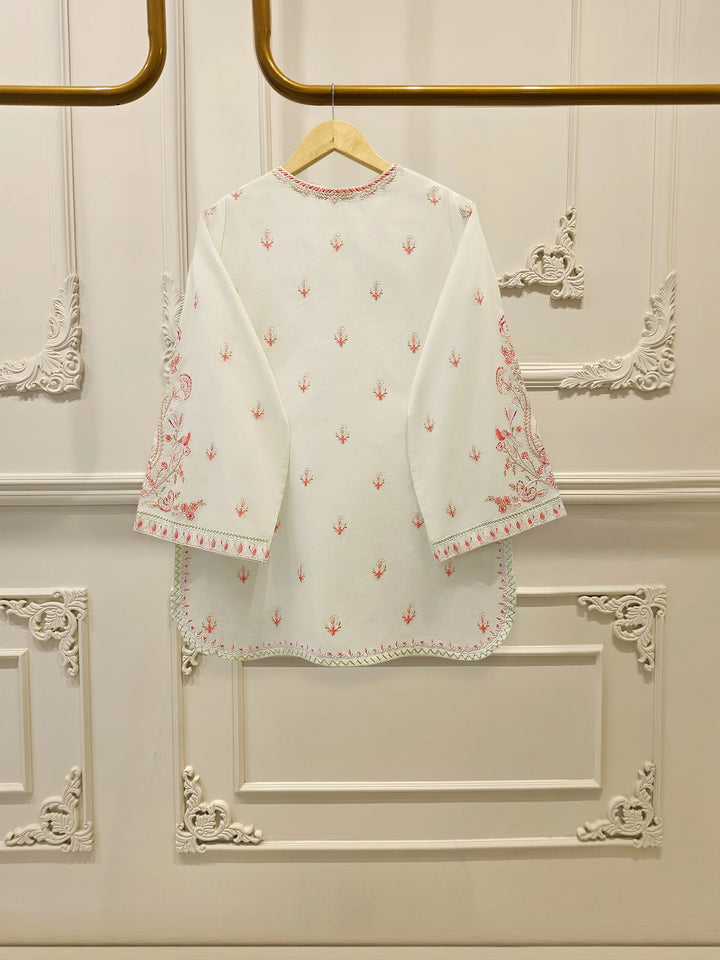 3 Piece - Embroidered Cambric Suit S112568