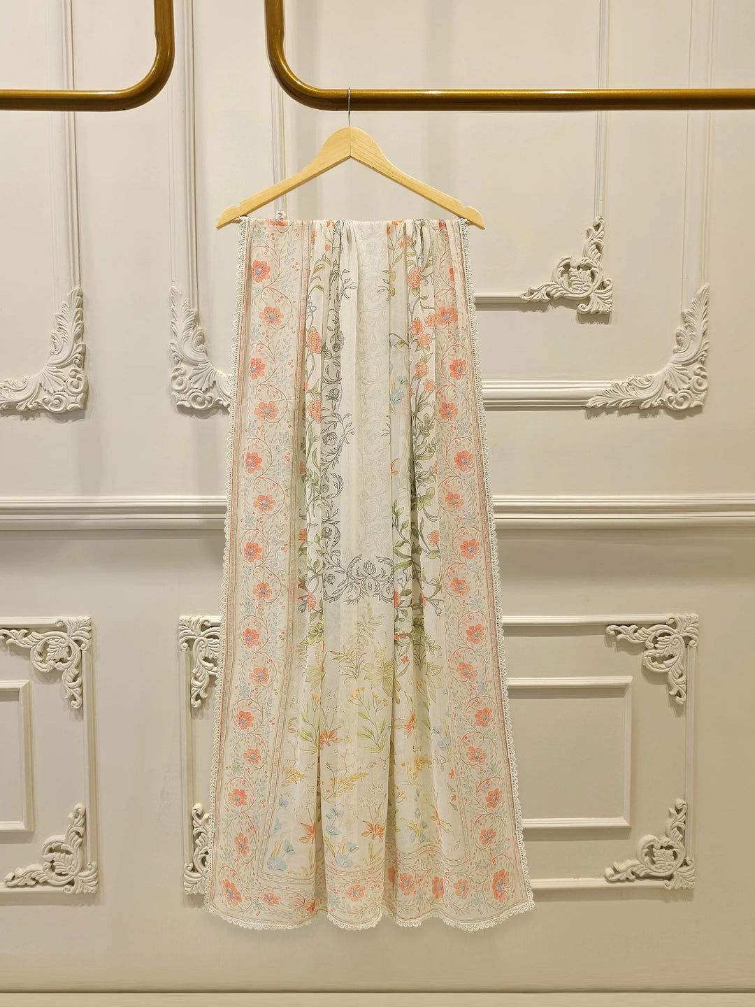 3 Piece - Embroidered Cambric Suit S112568