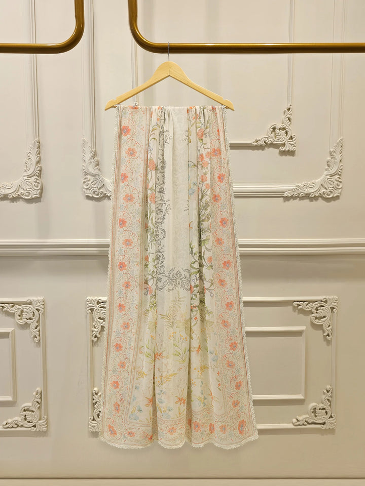 3 Piece - Embroidered Cambric Suit S112568