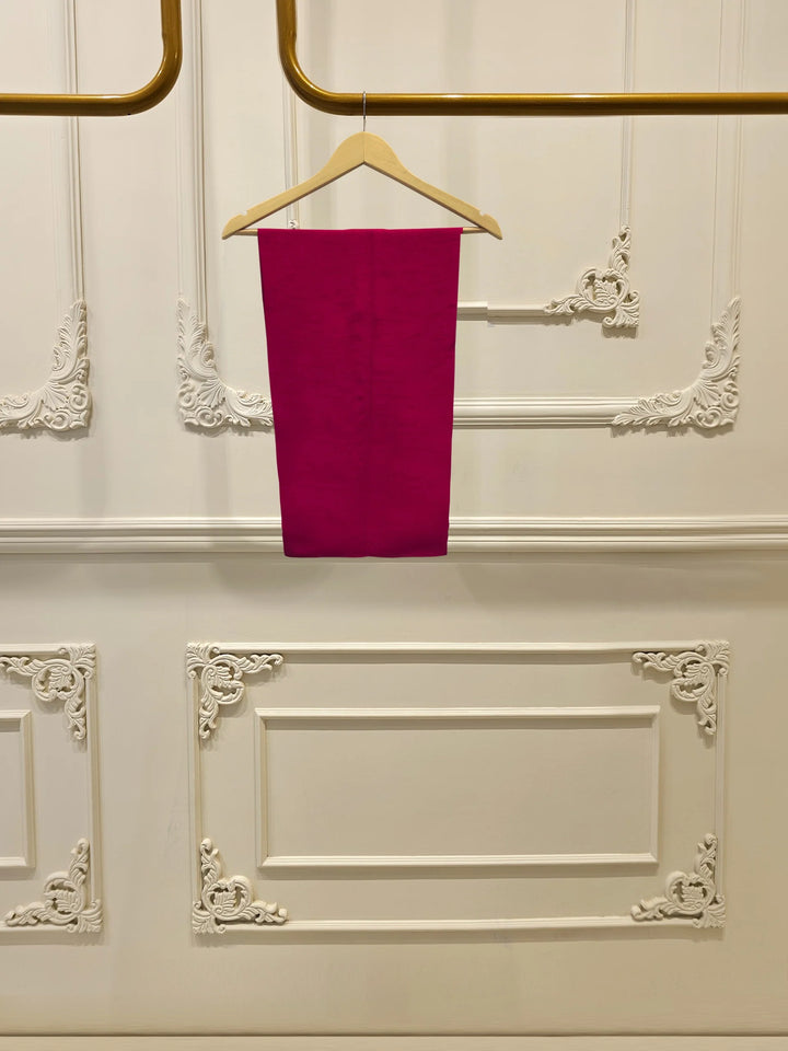 3 Piece - Pure Chiffon Embroidered Suit S112682