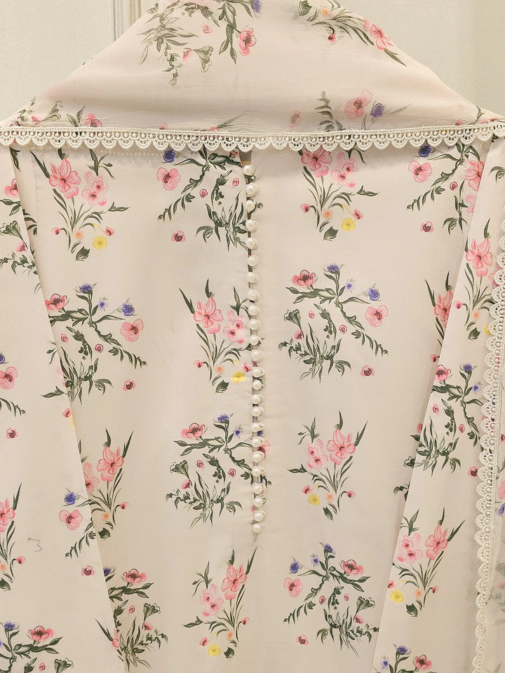 3 Piece - Digital Printed Cambric Suit S113020