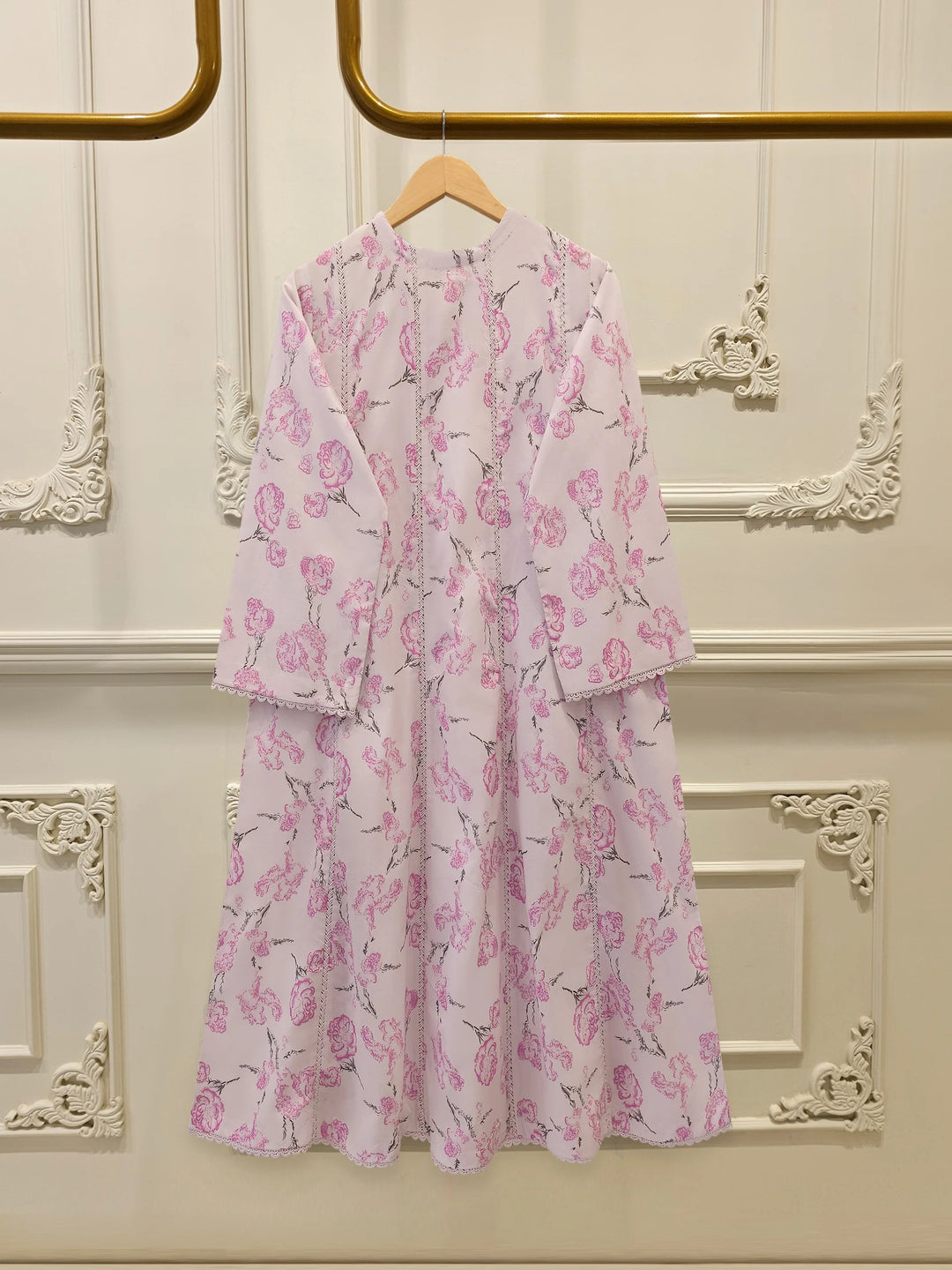 3 Piece - Digital Printed Cambric Suit S113073