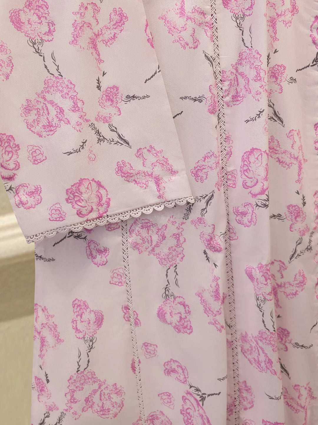 3 Piece - Digital Printed Cambric Suit S113073