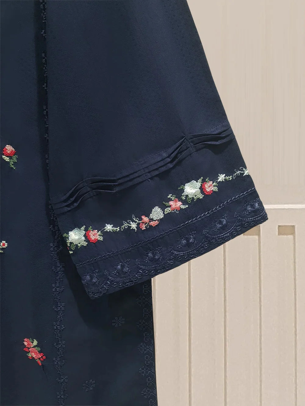 PURE EMBROIDERED JACQUARD LAWN SHIRT S107028