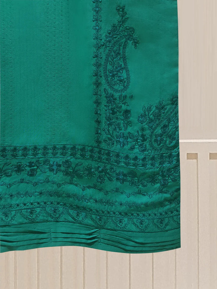PURE EMBROIDERED JACQUARD LAWN SHIRT S106904