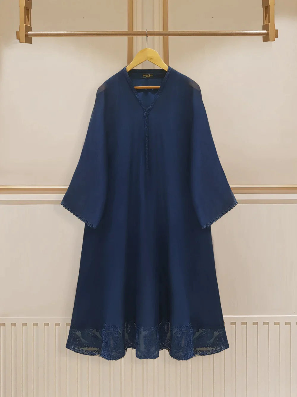 THREE PIECE PURE COTTON NET S107044