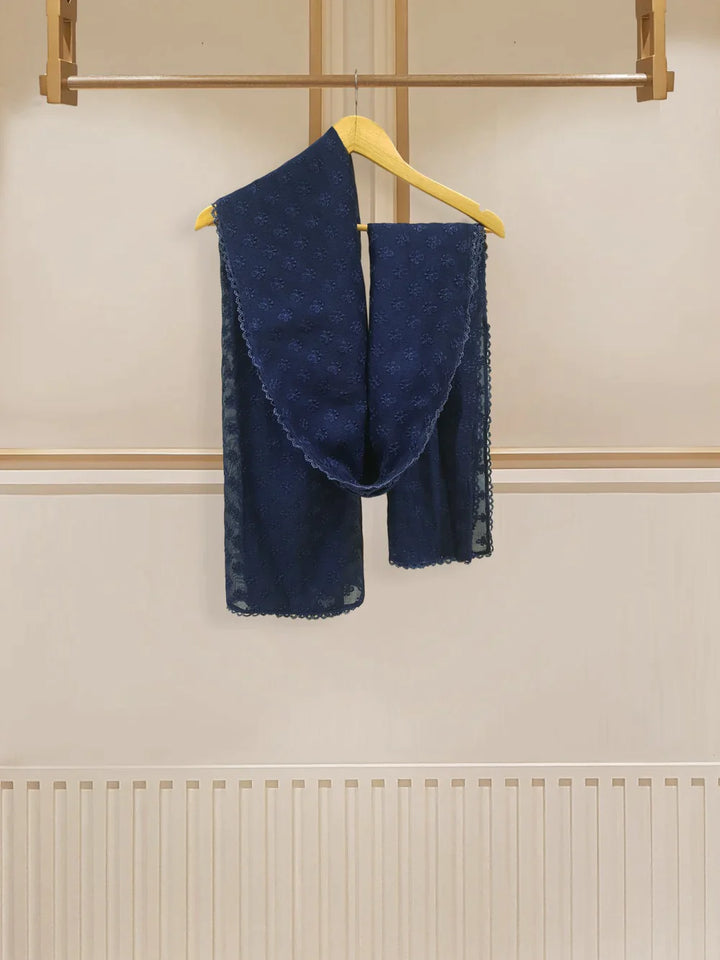 THREE PIECE PURE COTTON NET S107044