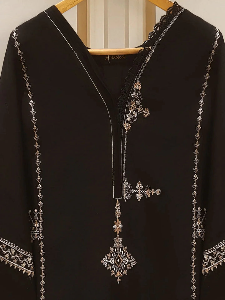 PURE EMBROIDERED JACQUARD LAWN SHIRT S107389