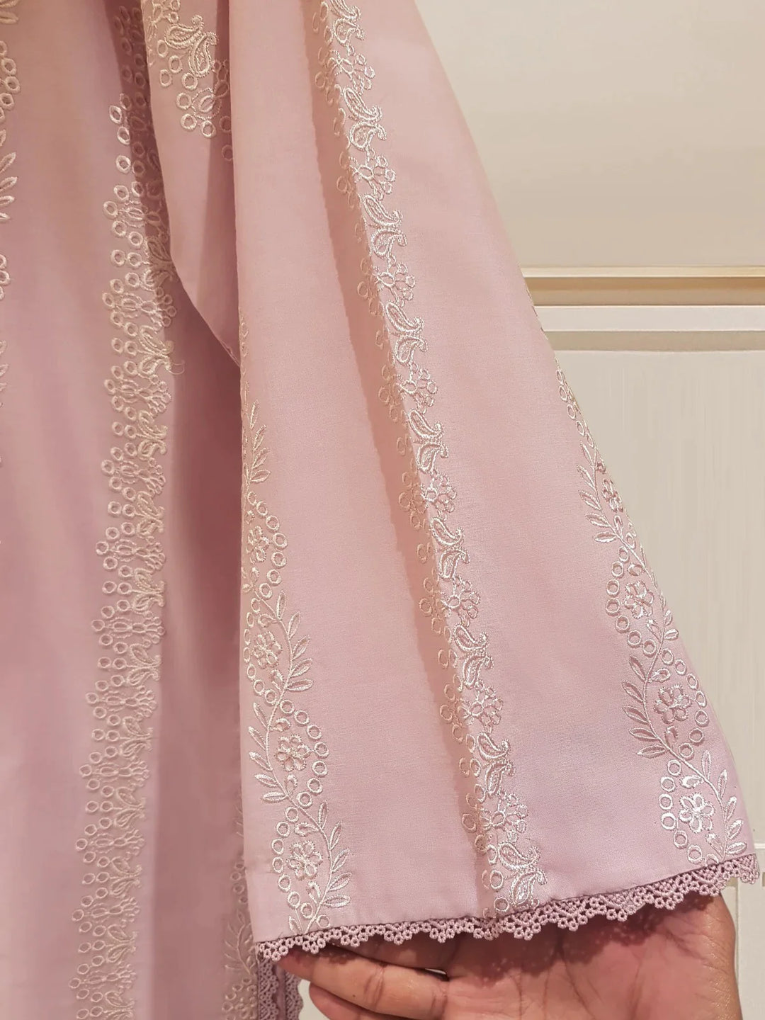 THREE PIECE PURE LAWN EMBROIDERED S107427