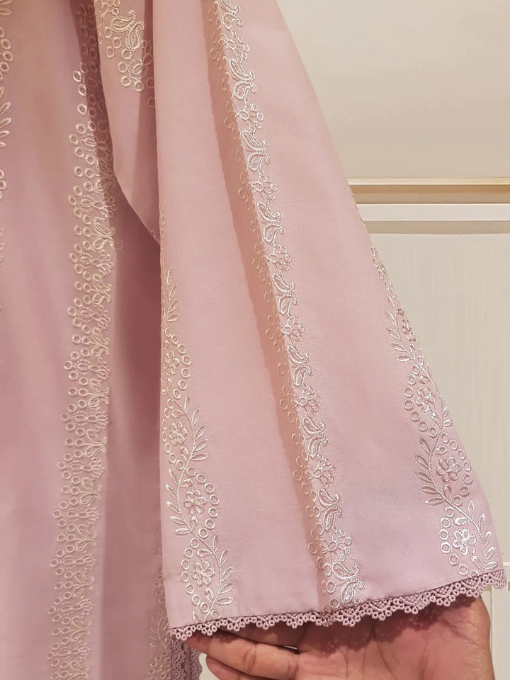 THREE PIECE PURE LAWN EMBROIDERED S107427