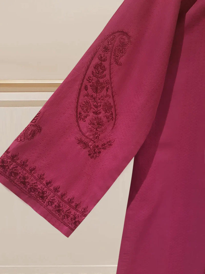 FINE JACQUARD EMBROIDERED SHIRT S107519